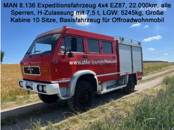 MAN 8.136 4x4 Expeditionsmobil H-Zulassung 7,5t - Bybobil