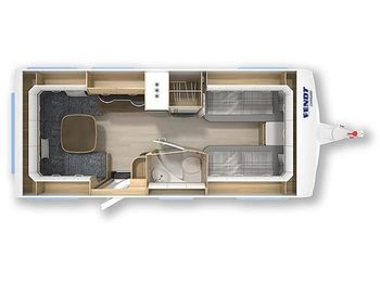 Campingvogn Fendt Bianco Selection 515 SG 2000 kg