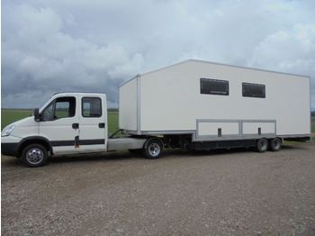 Iveco BE Camper combinatie, Mobile home trailer + Iveco 7 pers. trekker Mobile home 7 personen! - Bobil