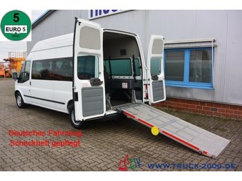 Minibuss, Persontransport Ford Transit 125T300 8 Sitze Rollstuhrampe Scheckheft: bilde 1
