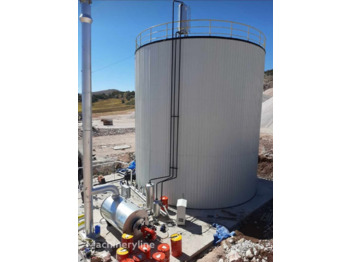 POLYGONMACH 1000 tons bitumen storae tanks - Asfaltverk