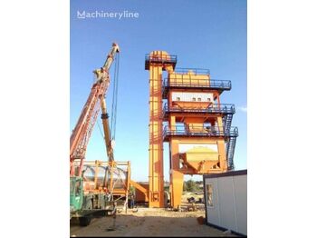 POLYGONMACH 240 Tons per hour batch type tower aphalt plant - Asfaltverk