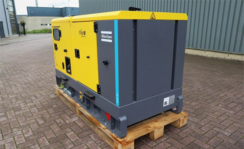 Elektrisk generator Atlas Copco QAS 45 KD S5 Valid inspection, *Guarantee! Diesel,: bilde 3