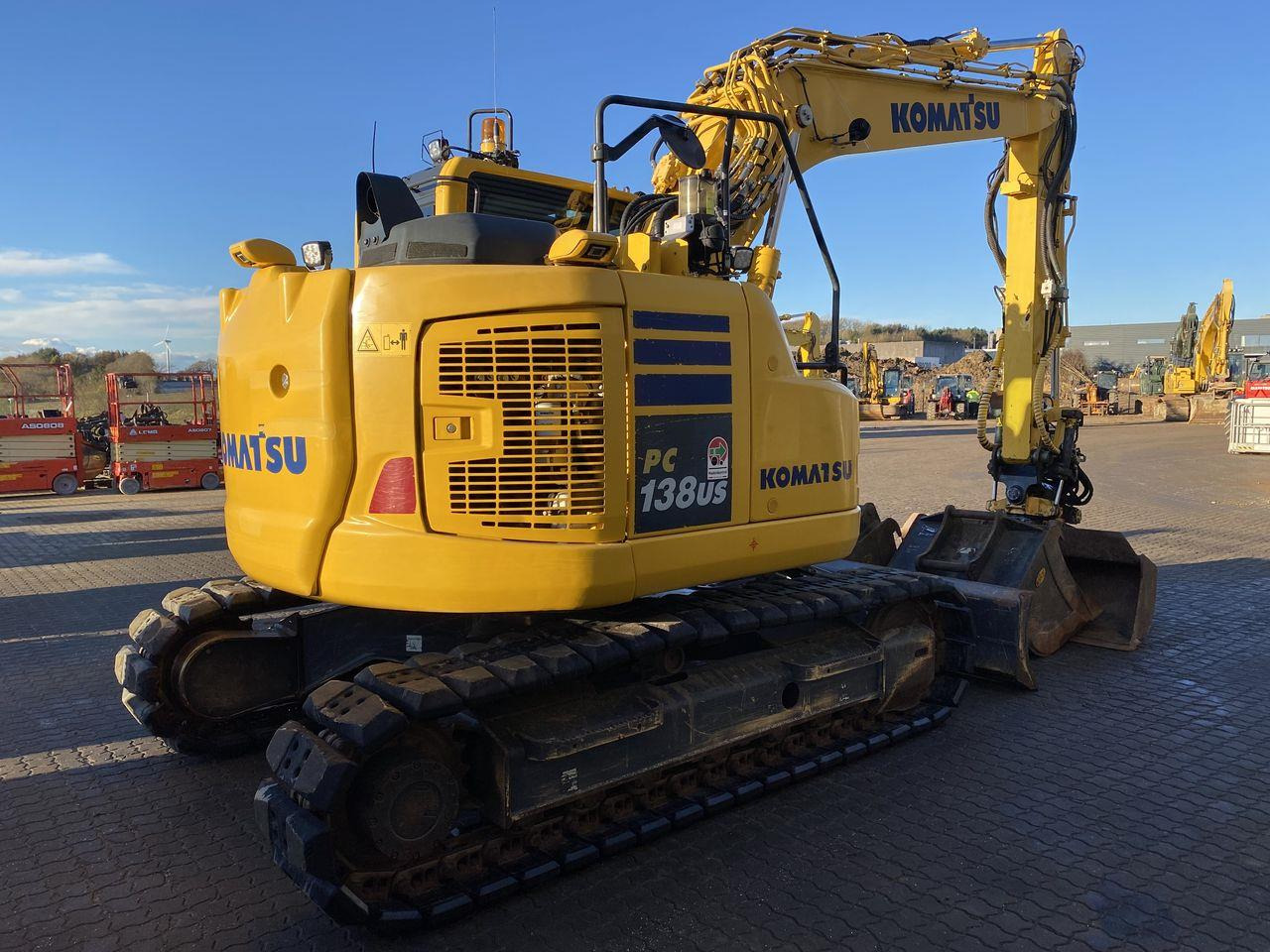 Beltegraver Komatsu PC138US-11