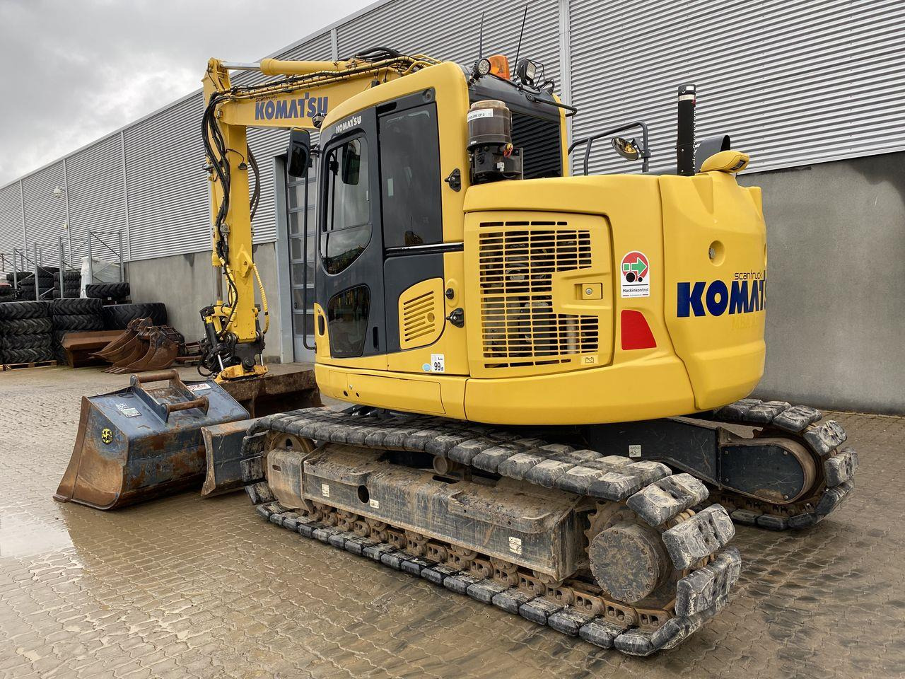 Beltegraver Komatsu PC138US-11