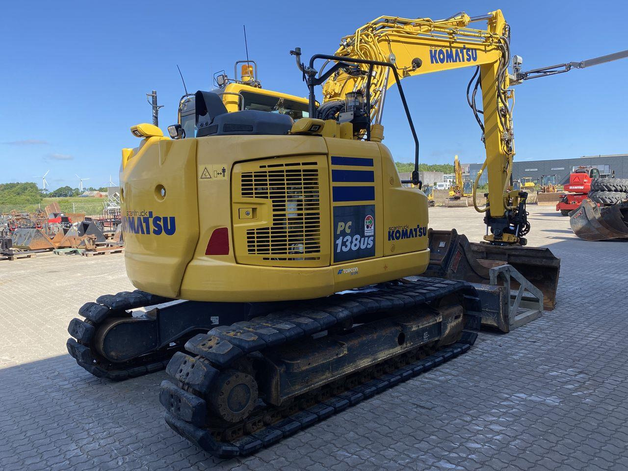Beltegraver Komatsu PC138US-11