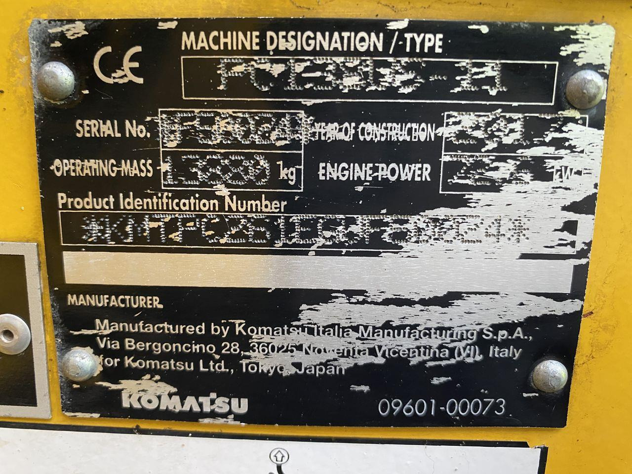 Beltegraver Komatsu PC138US-11