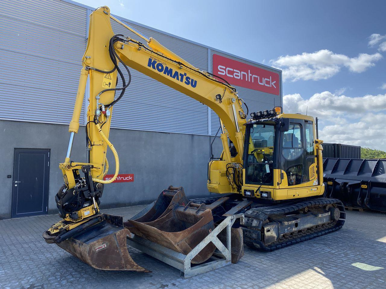 Beltegraver Komatsu PC138US-11