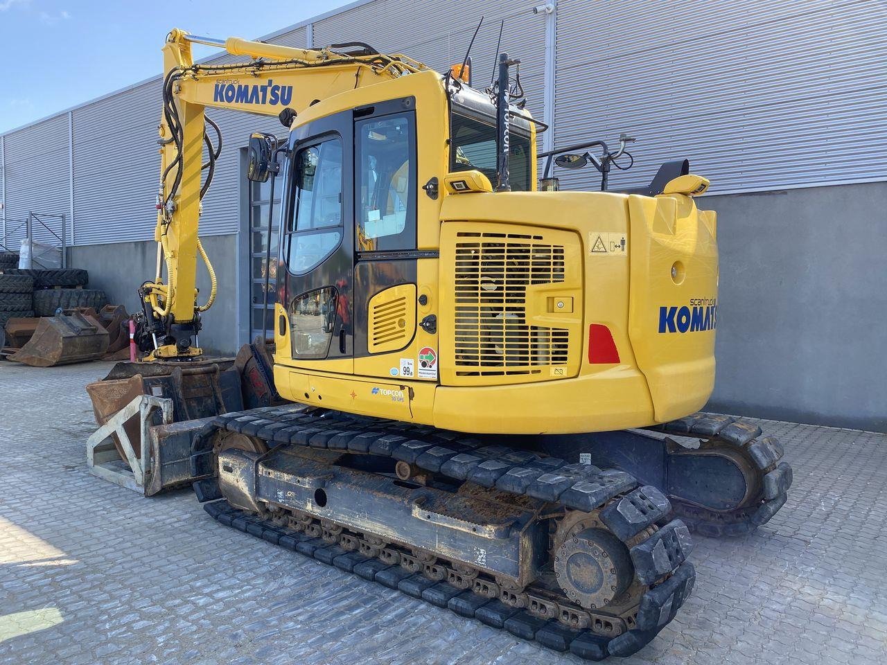 Beltegraver Komatsu PC138US-11