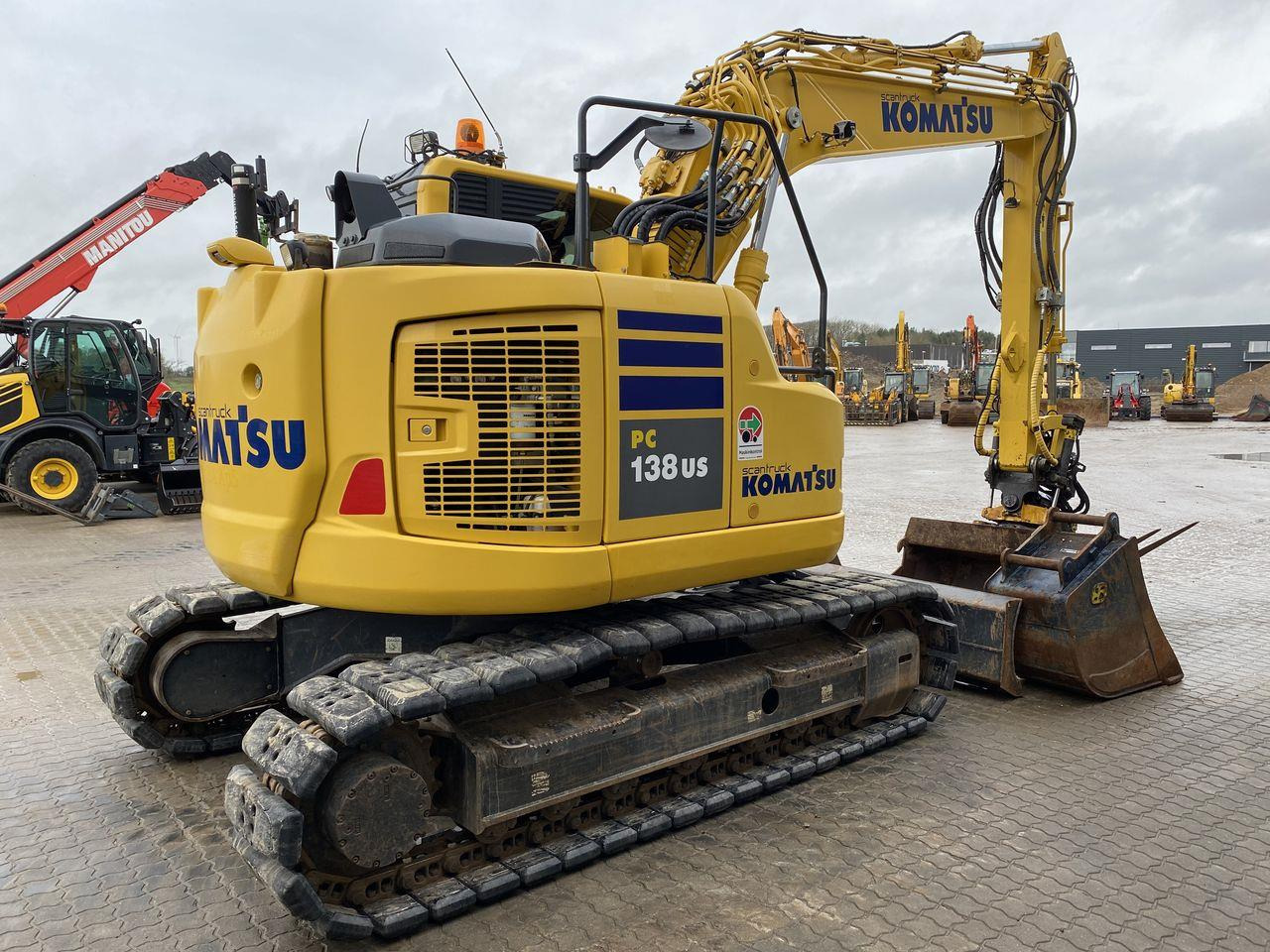 Beltegraver Komatsu PC138US-11