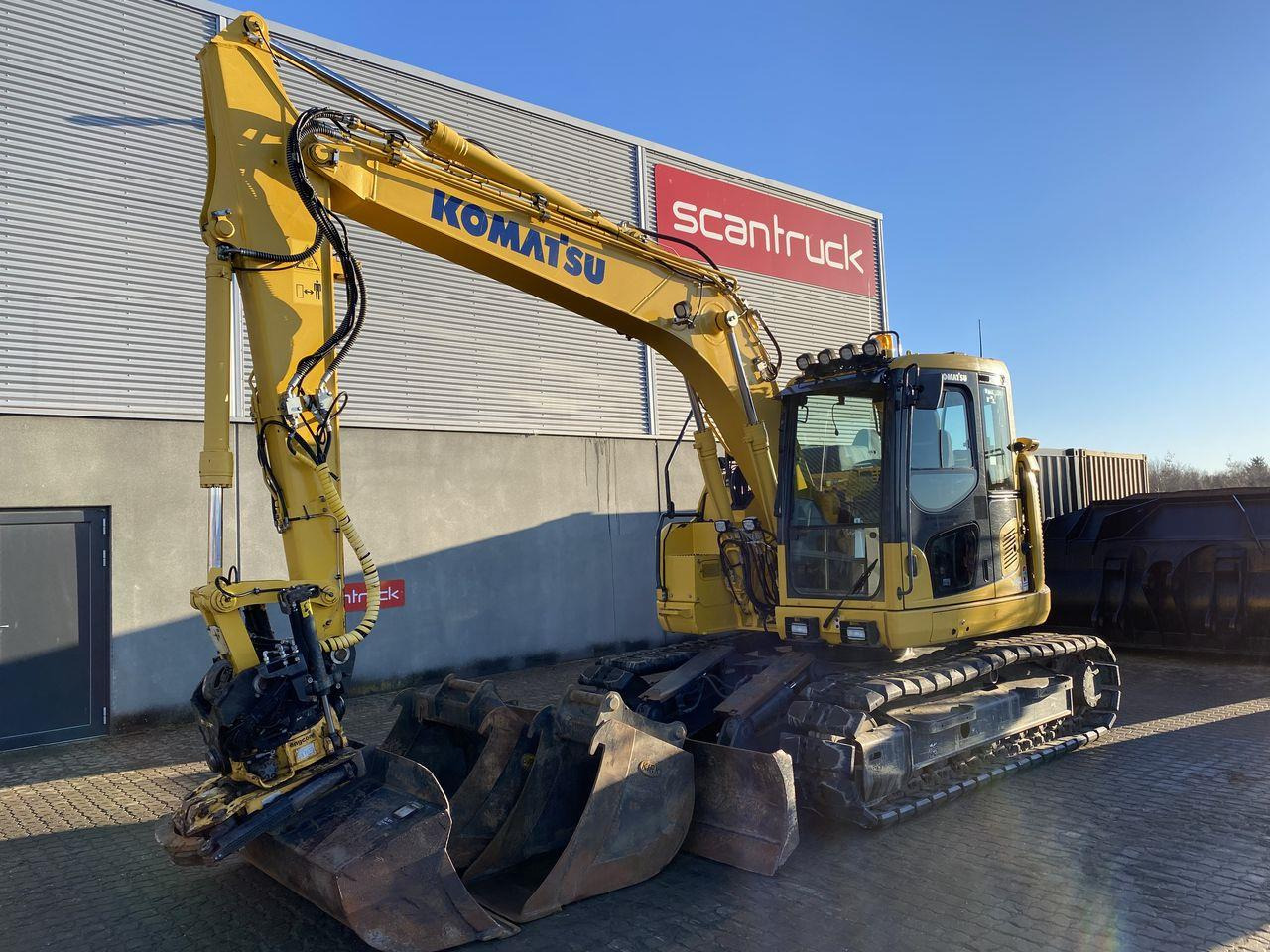 Beltegraver Komatsu PC138US-11