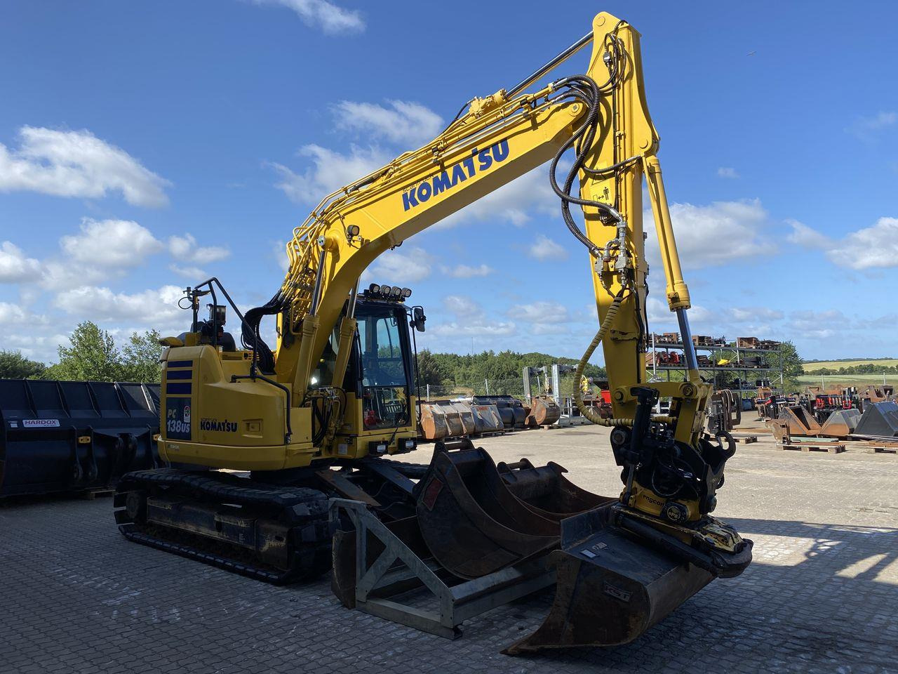 Beltegraver Komatsu PC138US-11