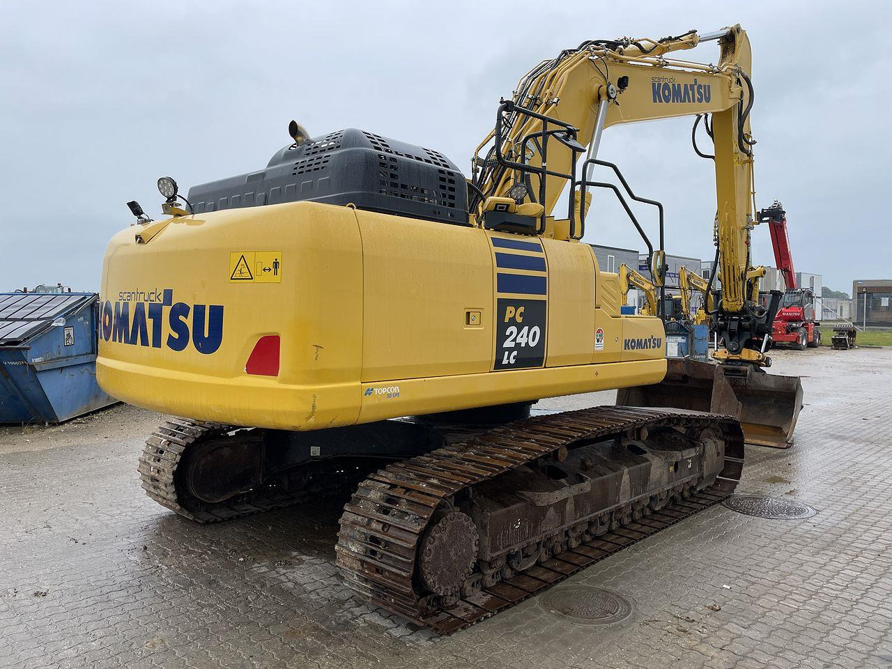 Beltegraver Komatsu PC240LC-11EO