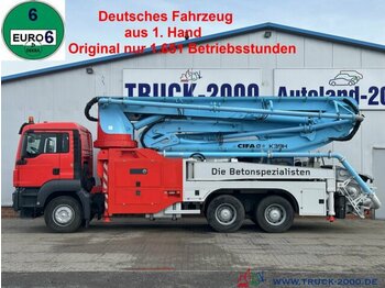 MAN TGS 26.400 6x4 Cifa K39 m Deutsches Fahrzeug - Betongpumpe