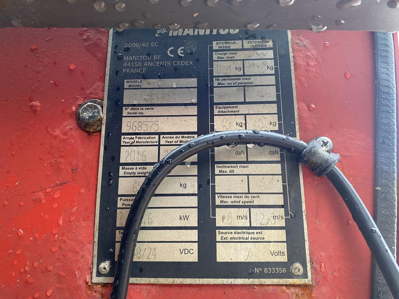 Bomlift Manitou 120AETJ C 3D