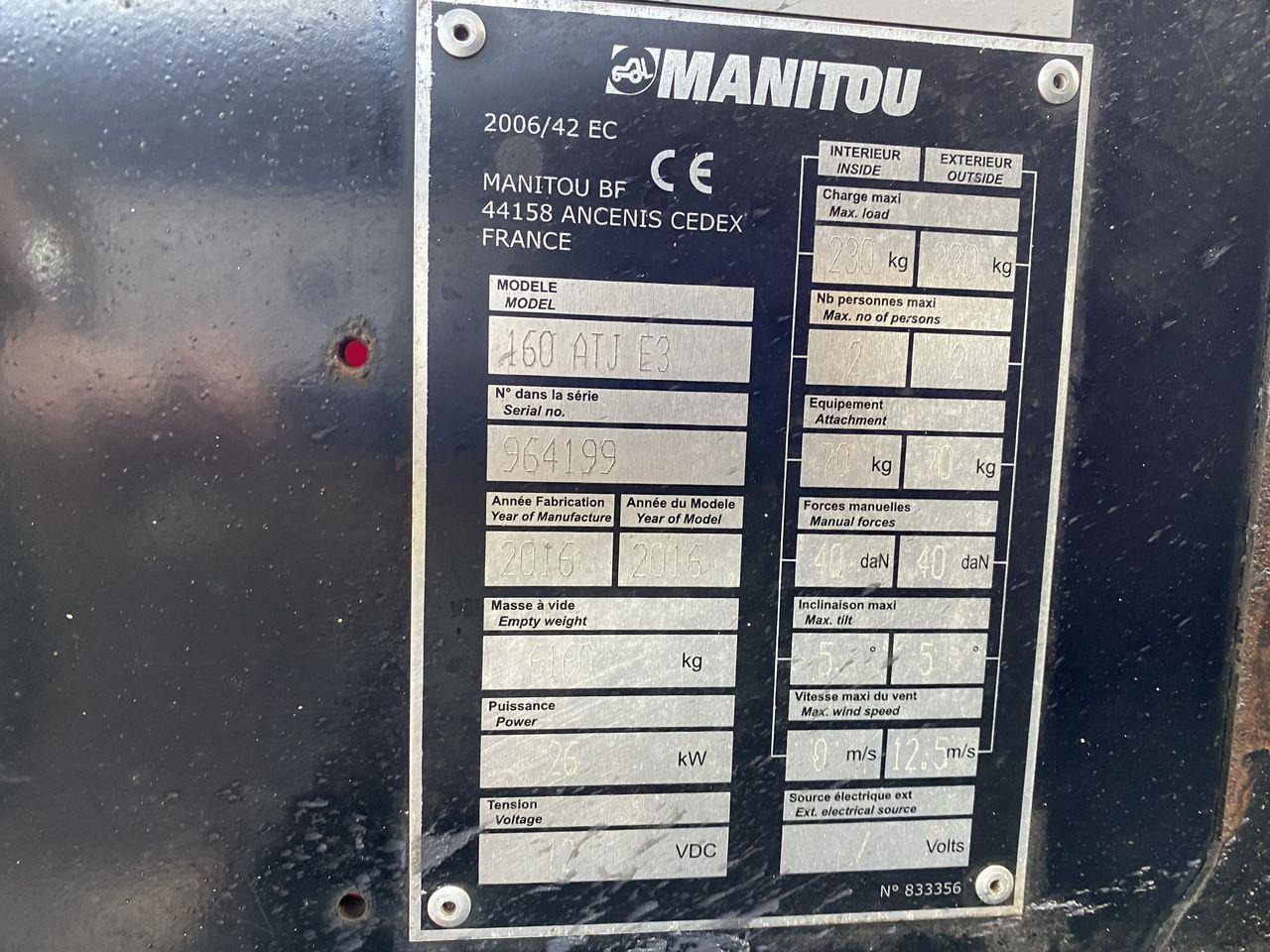 Bomlift Manitou 160ATJ RC