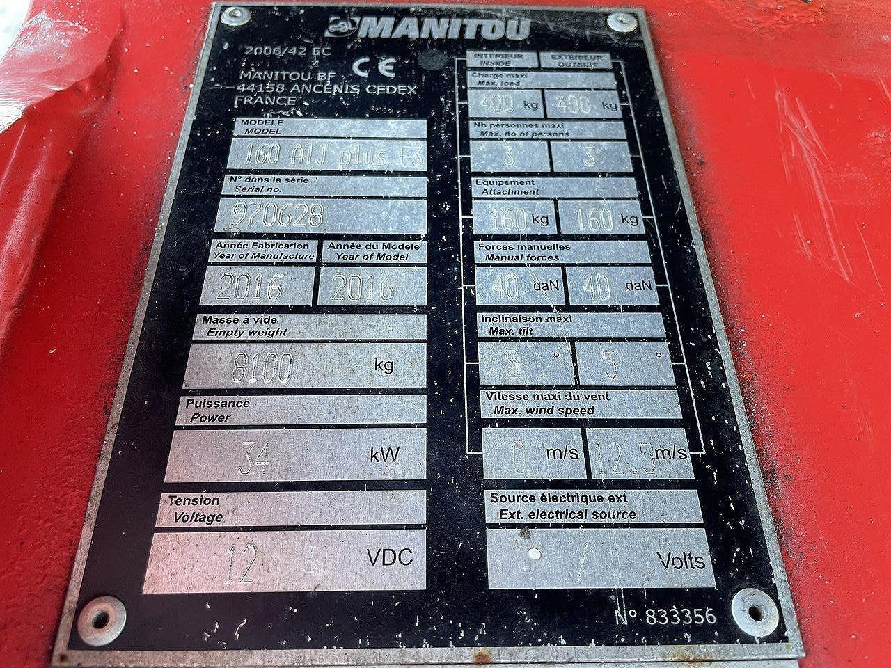 Bomlift Manitou 160ATJ+ RC