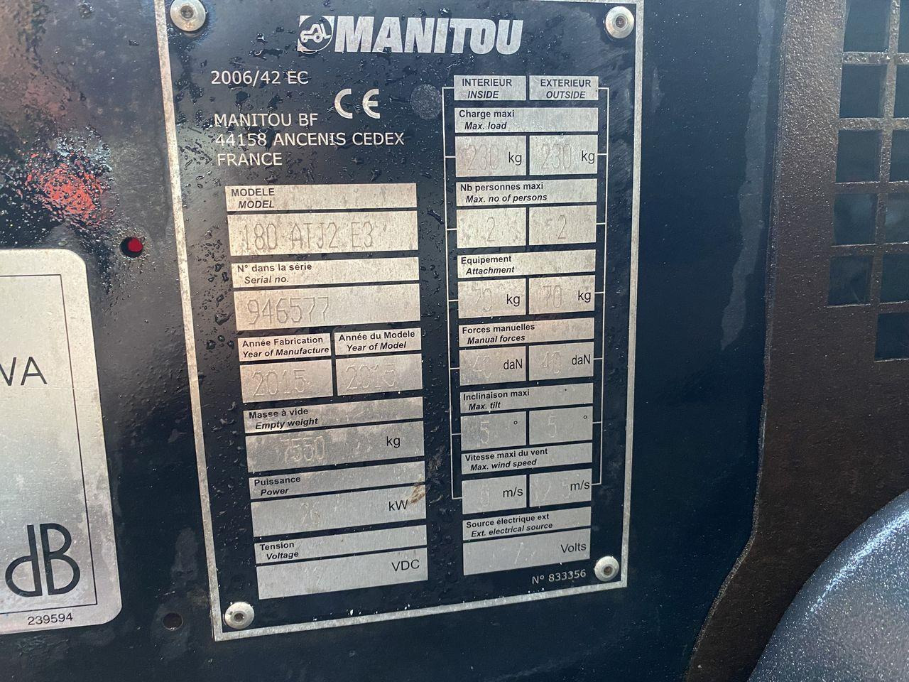 Bomlift Manitou 180ATJ 2 RC
