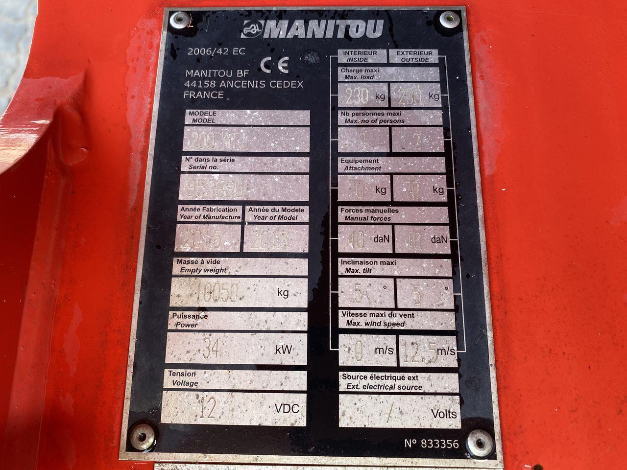 Bomlift Manitou 200ATJ RC