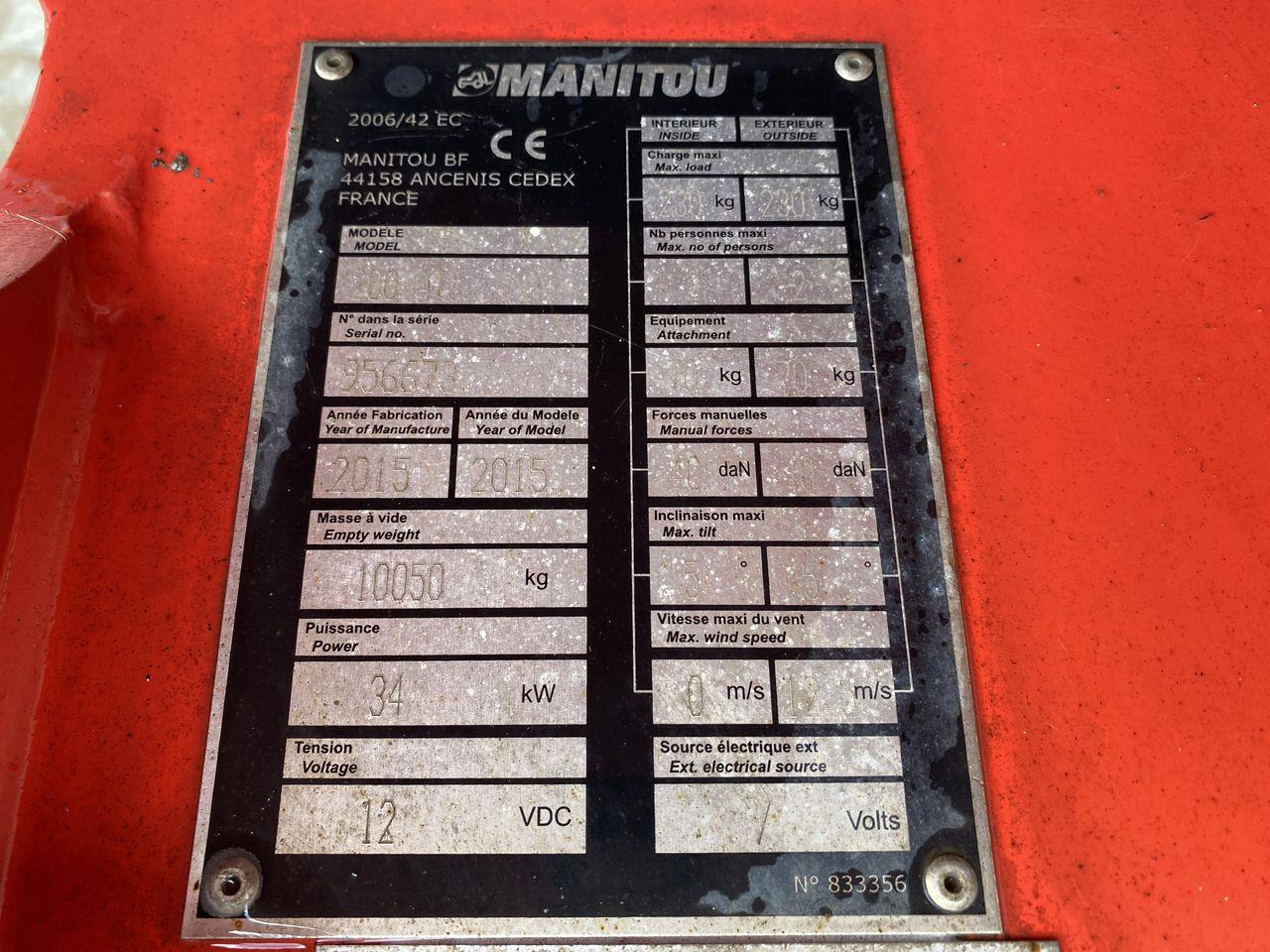 Bomlift Manitou 200ATJ RC