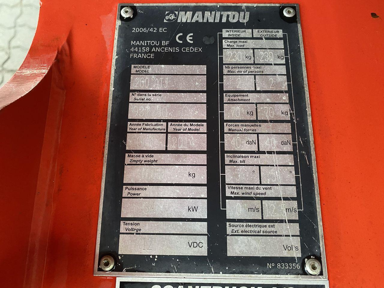 Bomlift Manitou 200ATJ RC