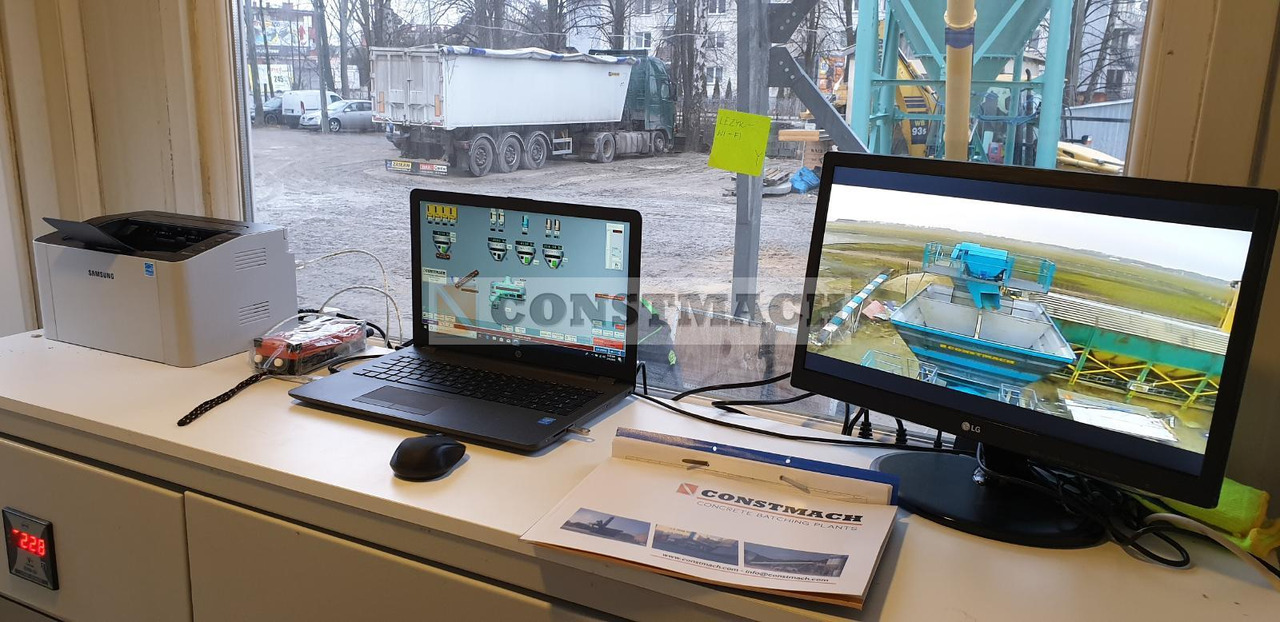 Ny Betongfabrikk Constmach Mobile Betonmischanlage mit 100 m3/h: bilde 25