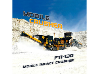 Ny Mobilt knuseverk FABO FTI-130 MOBILE IMPACT CRUSHER 400-500 TPH | AVAILABLE IN STOCK: bilde 1