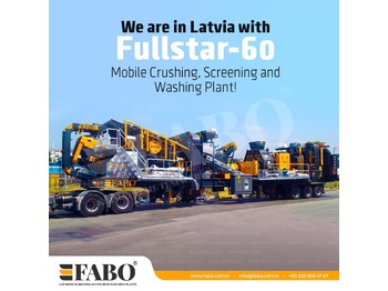 Ny Mobilt knuseverk FABO FULLSTAR-60 Crushing, Washing & Screening  Plant: bilde 1