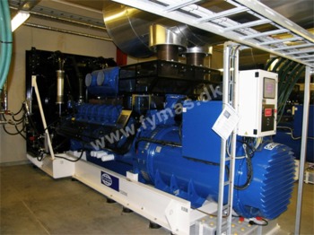 Elektrisk generator FG Wilson 1 units x 1760 kW / 2200 kVA - Low hours!: bilde 1