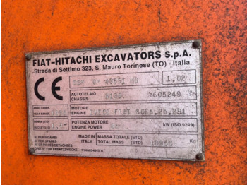 Hjullaster FIAT HITACHI W130: bilde 5