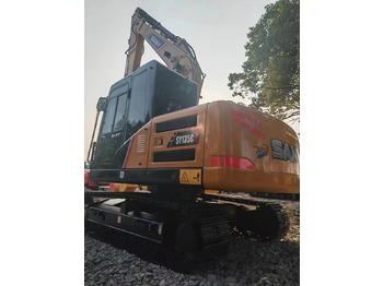 Beltegraver High quality 13 ton used excavator SANY SY135C hydraulic crawler excavator construction machinery in ready stock: bilde 3
