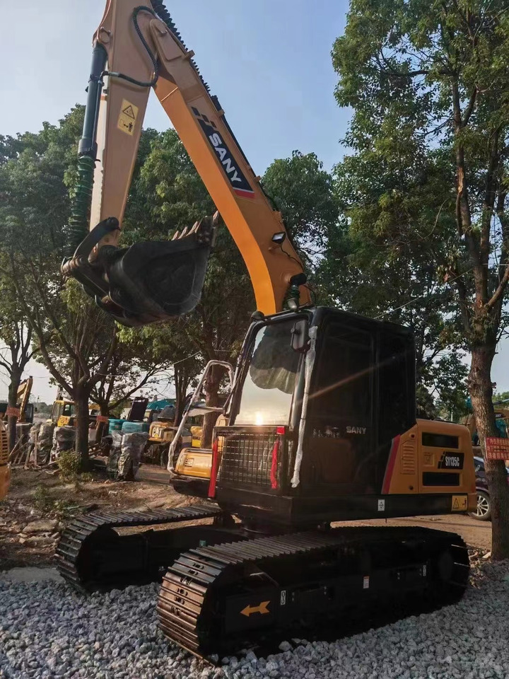 Beltegraver High quality 13 ton used excavator SANY SY135C hydraulic crawler excavator construction machinery in ready stock: bilde 2