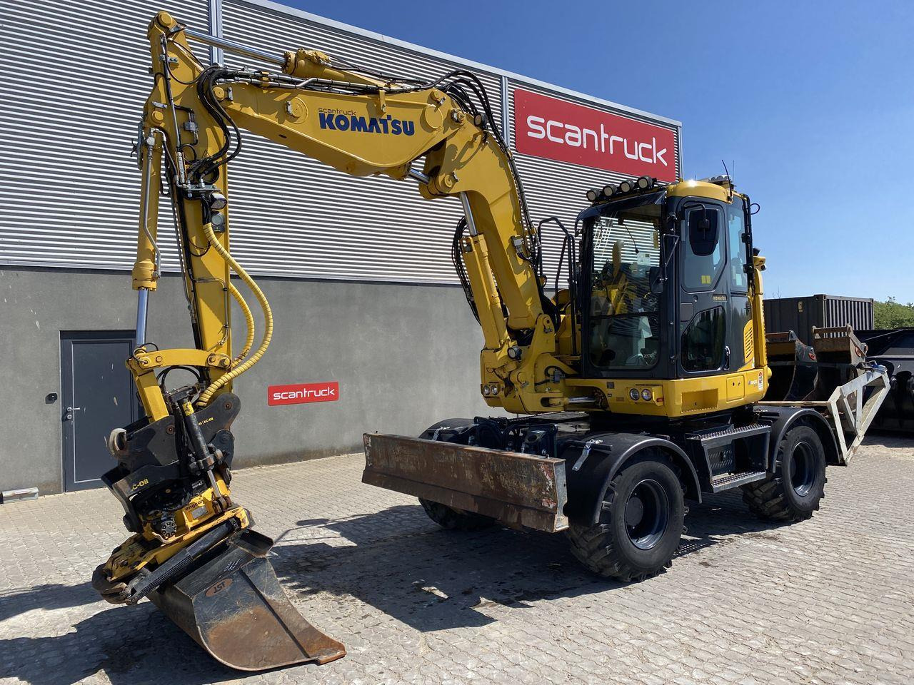Hjulgraver Komatsu PW118MR-11