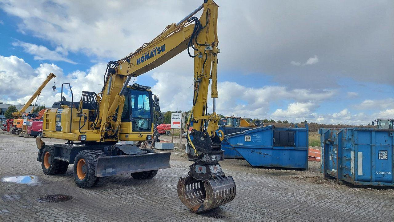 Hjulgraver Komatsu PW160-8