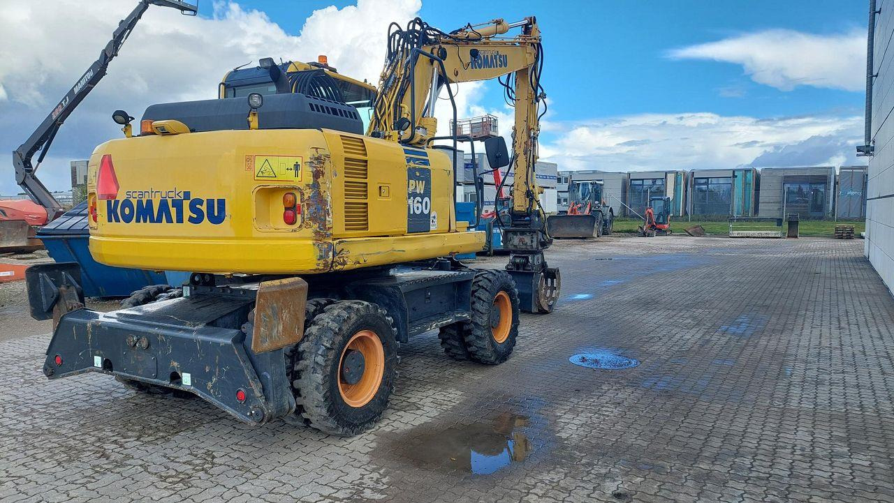Hjulgraver Komatsu PW160-8