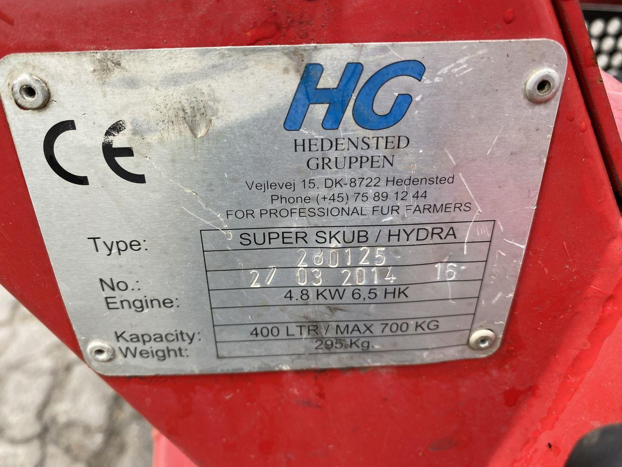 Kompaktdumper Superskub motorbør