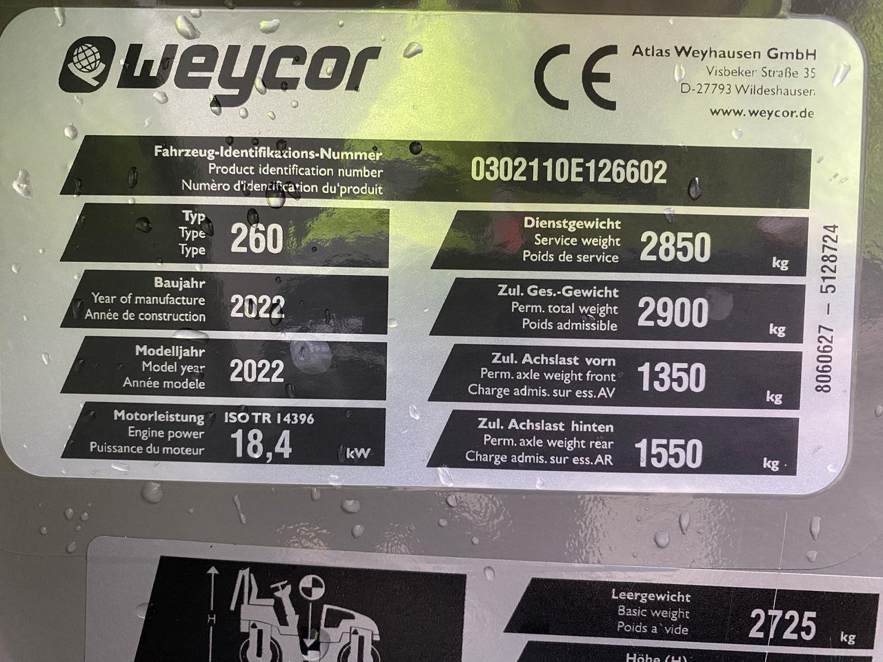 Kompaktor Weycor AW260