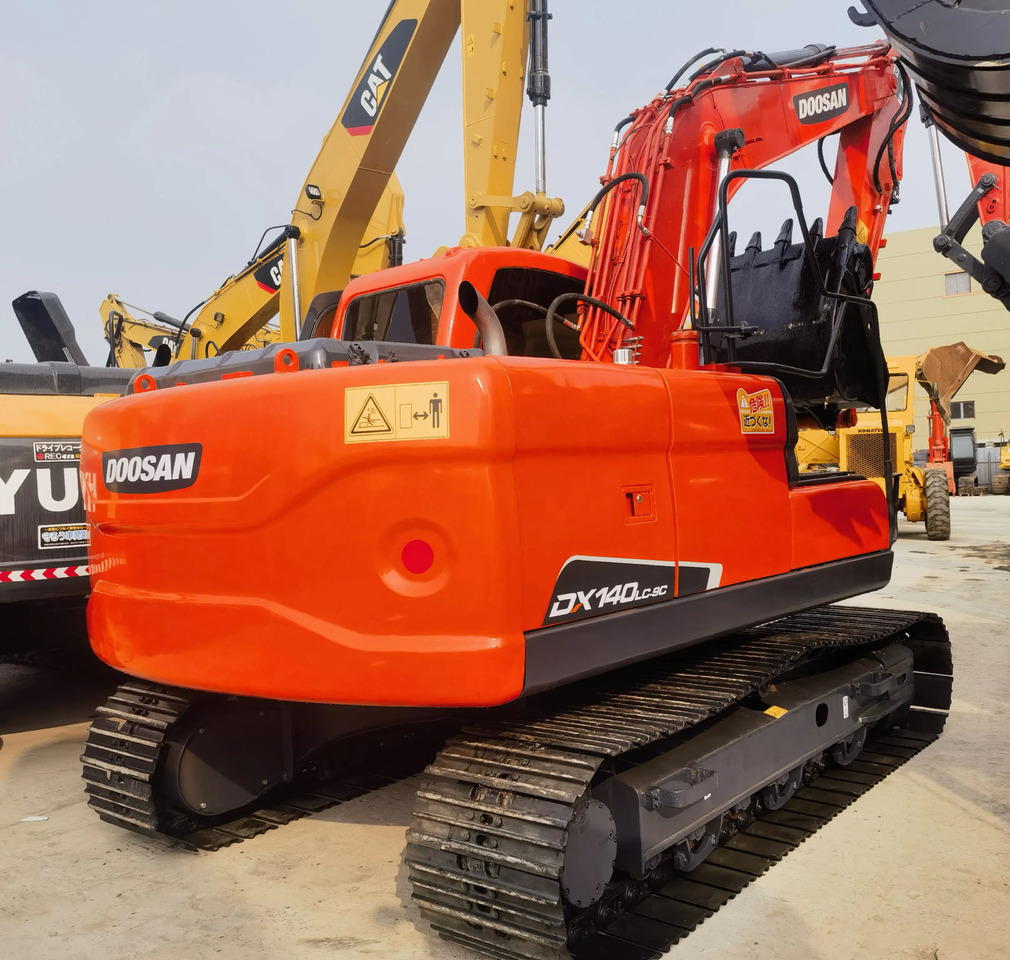 Beltegraver Korea made Used Doosan DX140 DX140LC 14 ton Crawler Excavator Used Doosan 14 ton medium Excavator: bilde 3