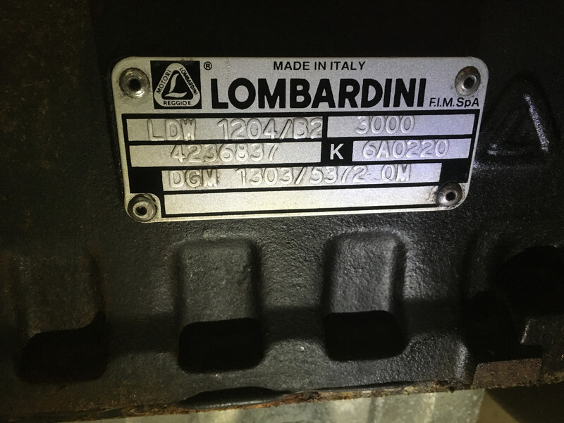 Elektrisk generator Lombardini LDW1204/B2 GENERATOR 16 KVA USED: bilde 6
