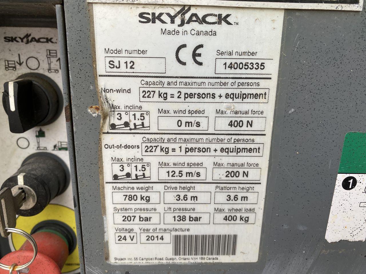 Mastlift Skyjack SJ12