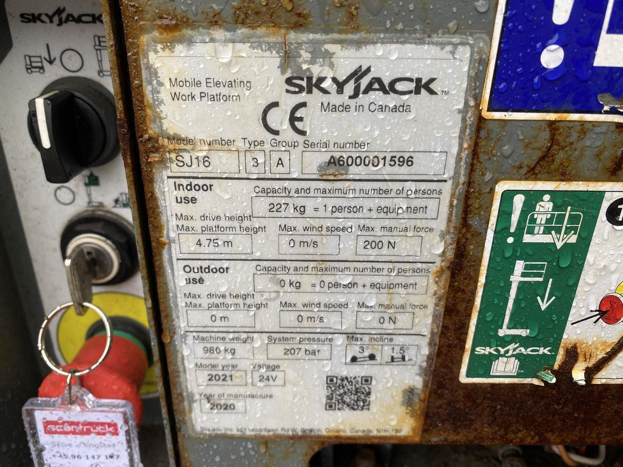 Mastlift Skyjack SJ16
