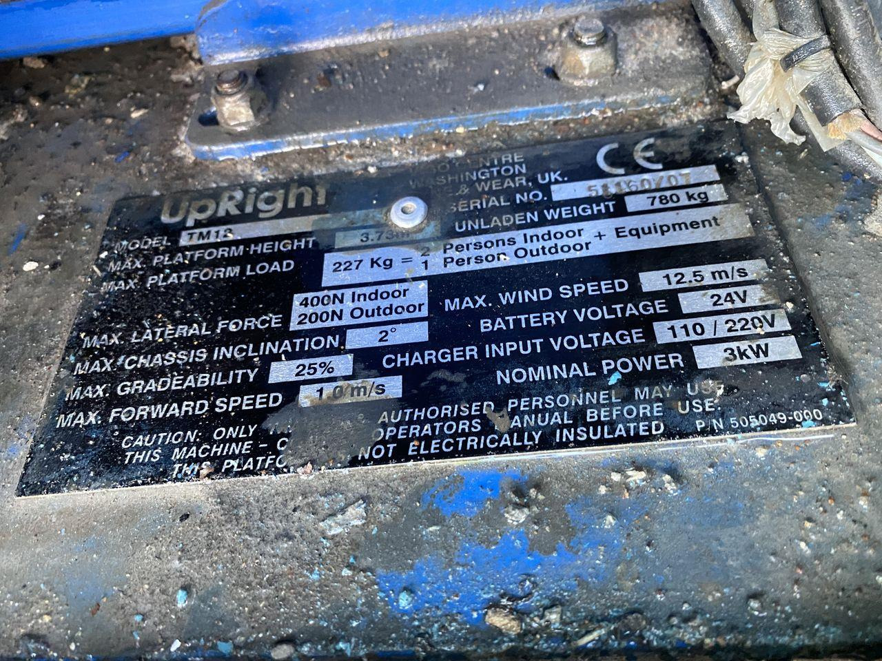 Mastlift Snorkel TM12