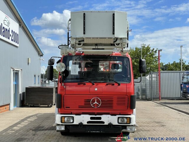 Billift Mercedes-Benz 1422NG Ziegler Feuerwehr Leiter 30m Rettungskorb: bilde 15