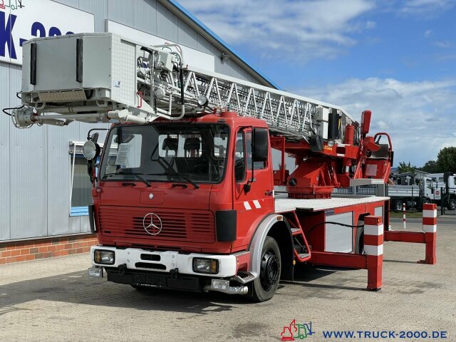 Billift Mercedes-Benz 1422NG Ziegler Feuerwehr Leiter 30m Rettungskorb: bilde 8