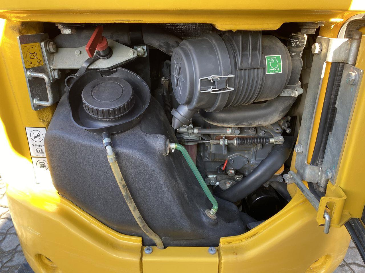 Minigraver Komatsu PC16R-3HS