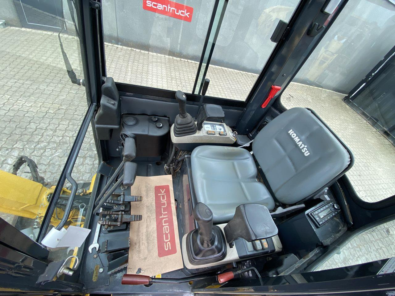 Minigraver Komatsu PC16R-3HS