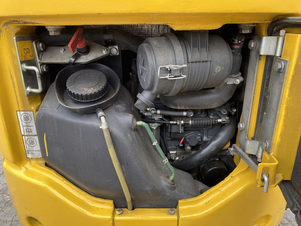 Minigraver Komatsu PC16R-3HS