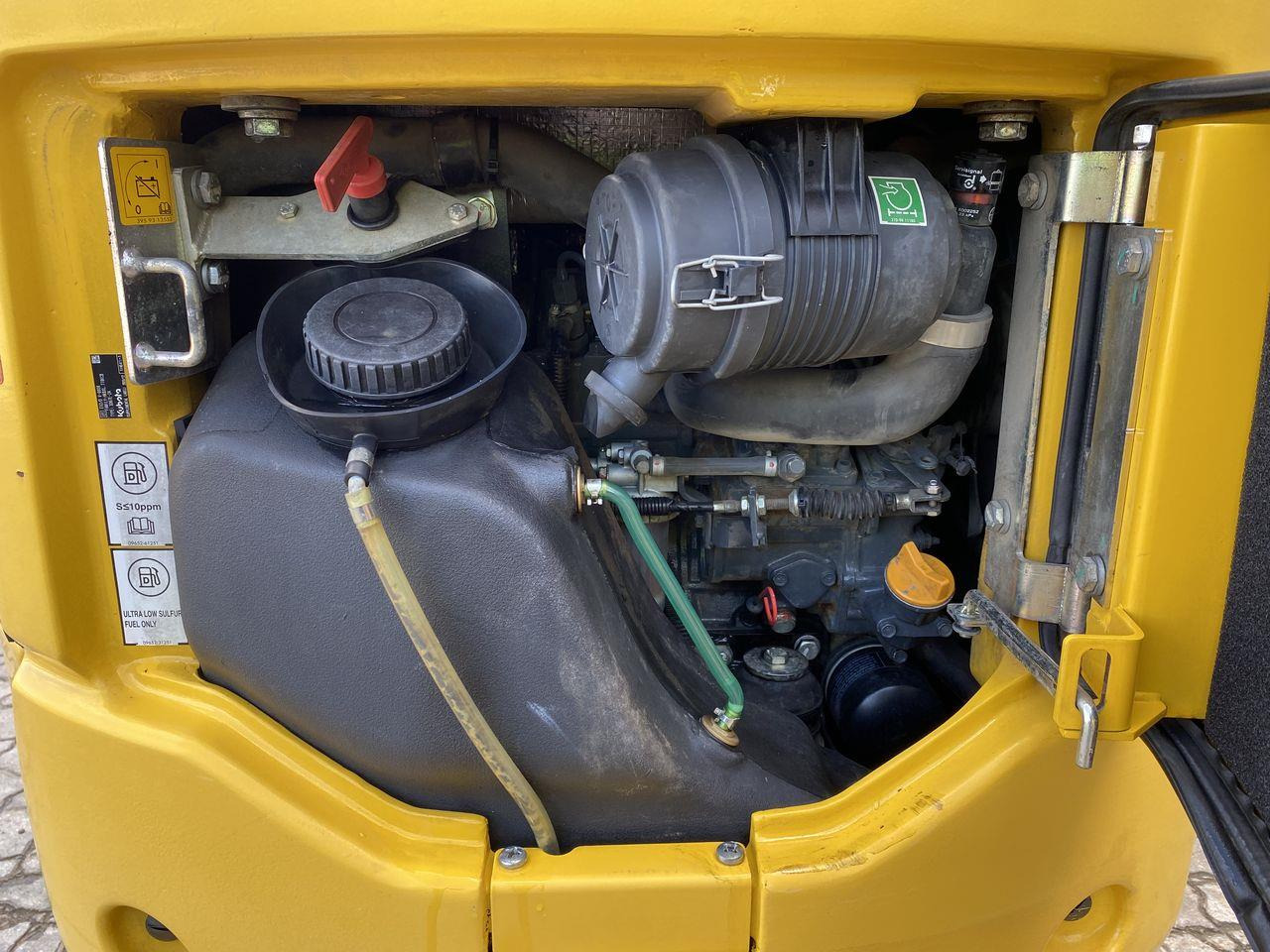Minigraver Komatsu PC16R-3HS CANOPY