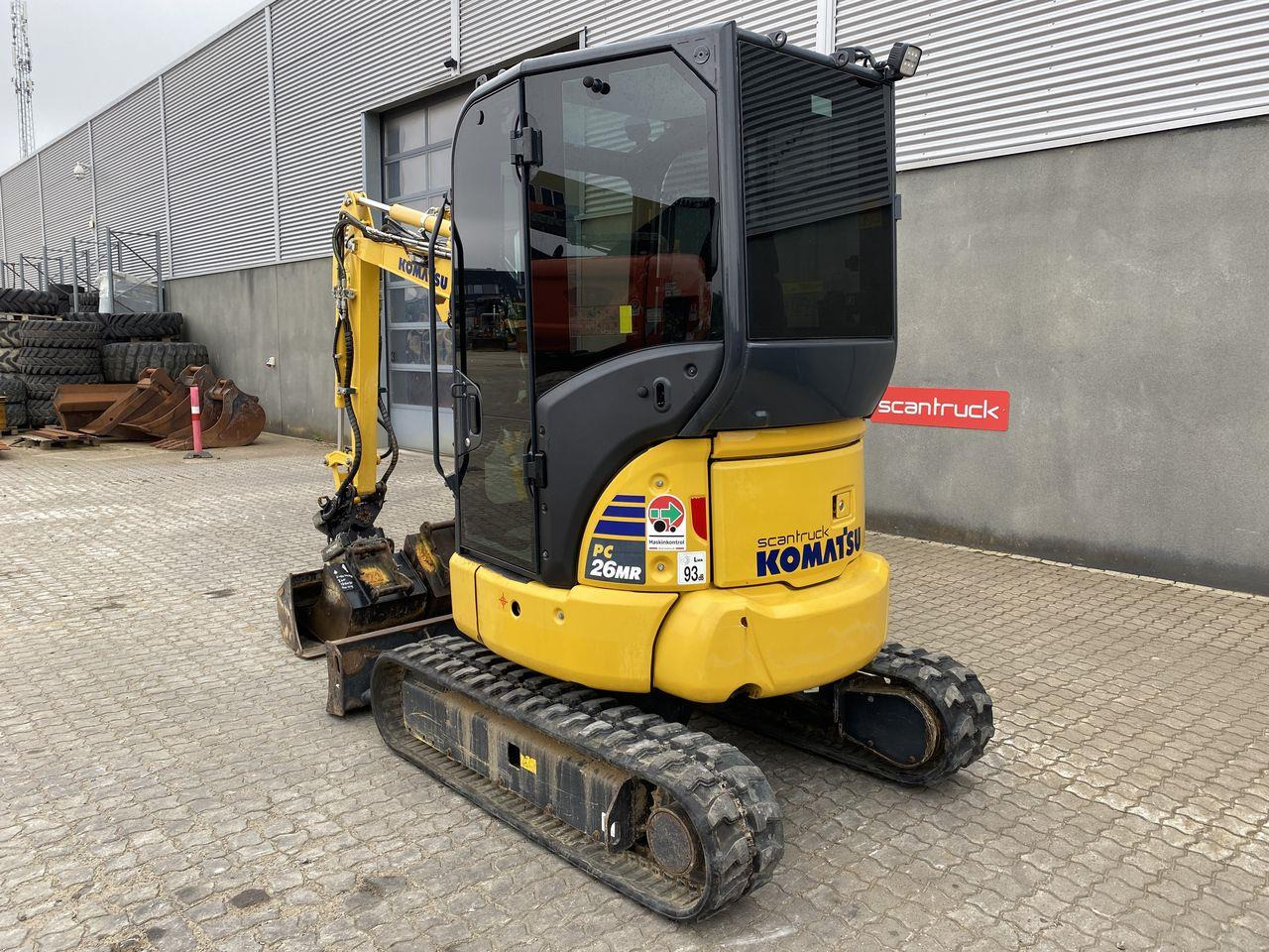 Minigraver Komatsu PC26MR-5