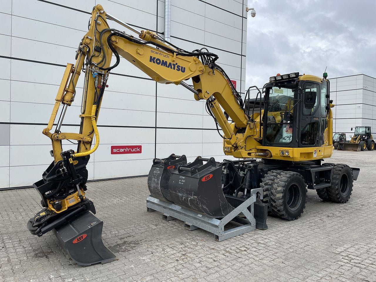 Minigraver Komatsu PW118MR-11